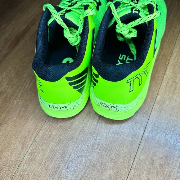 TYR Neon Green Athletic Shoes - Picture 2 of 4